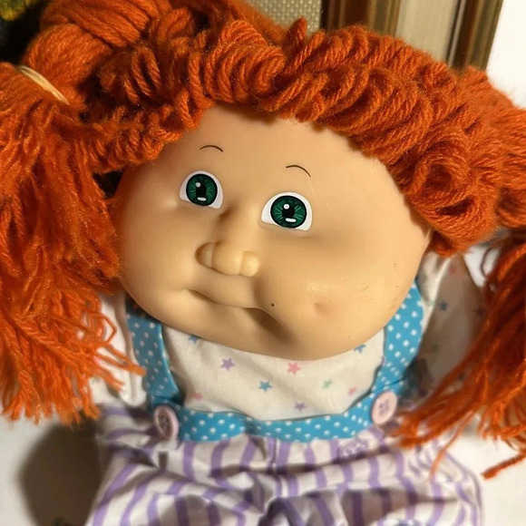 Rare Vintage 1985 Cabbage Patch 13” red headed dolls kids by Xavier Roberts - Picture 5 of 5